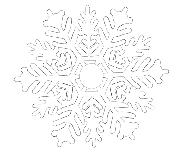 The Final Snowflake Sketch