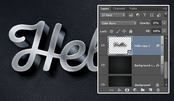 Shadow Layer Blend Mode and Opacity