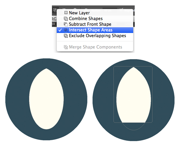 Intersect Shape Areas