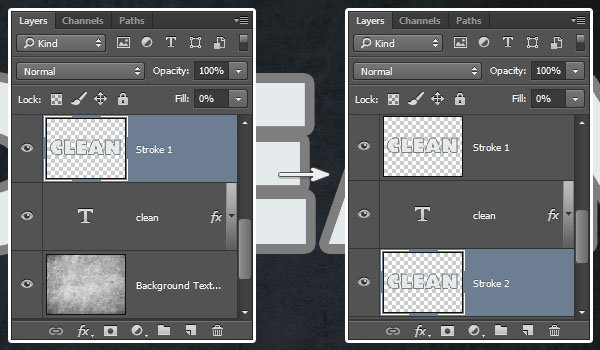 Creating the Copy Stroke Layers