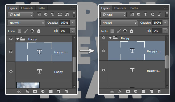 Duplicating the Text Layers