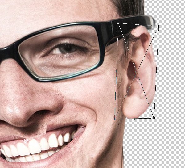 Increase the ear layer too