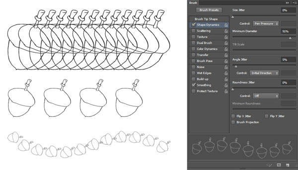 Acorn adjust brush settings 3