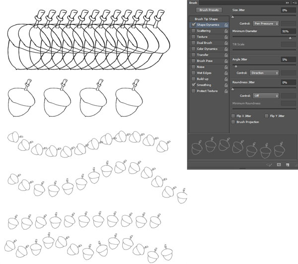 Acorn adjust brush settings 4