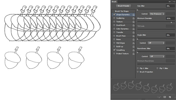 Acorn adjust brush settings 2