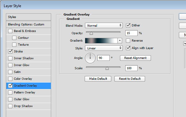 Designing Icon Base - Gradient Overlay