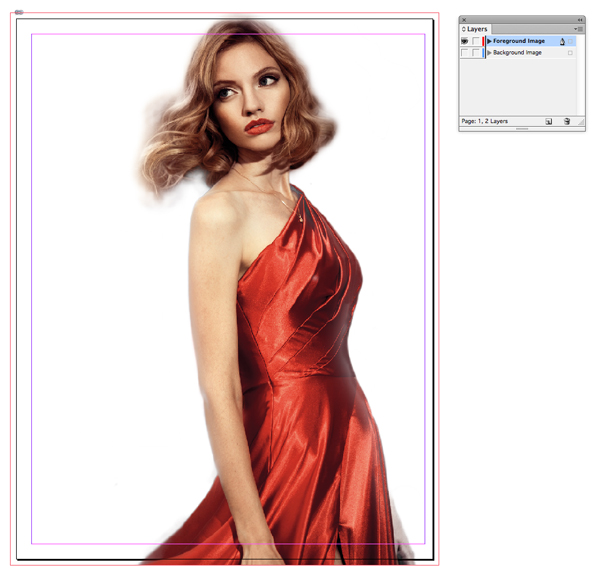 Foreground Image layer