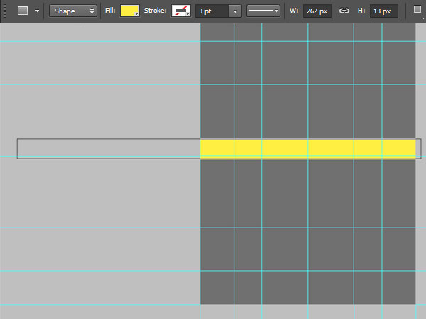 draw a long narrow rectangle