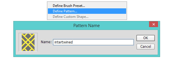 Define your new pattern