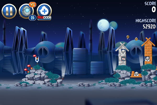 Angry Birds in Space