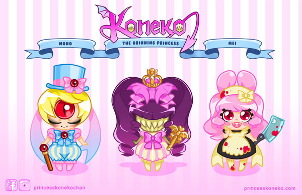 Mini Koneko designs