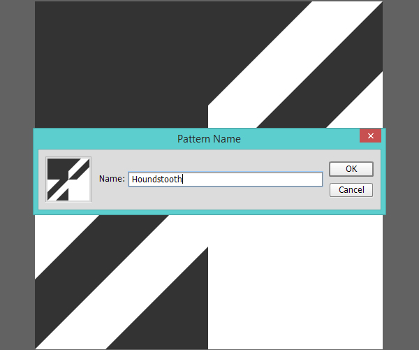 Create your houndstooth pattern