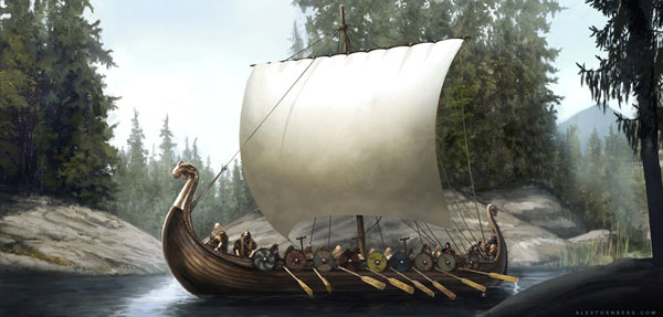 Viking ship concept