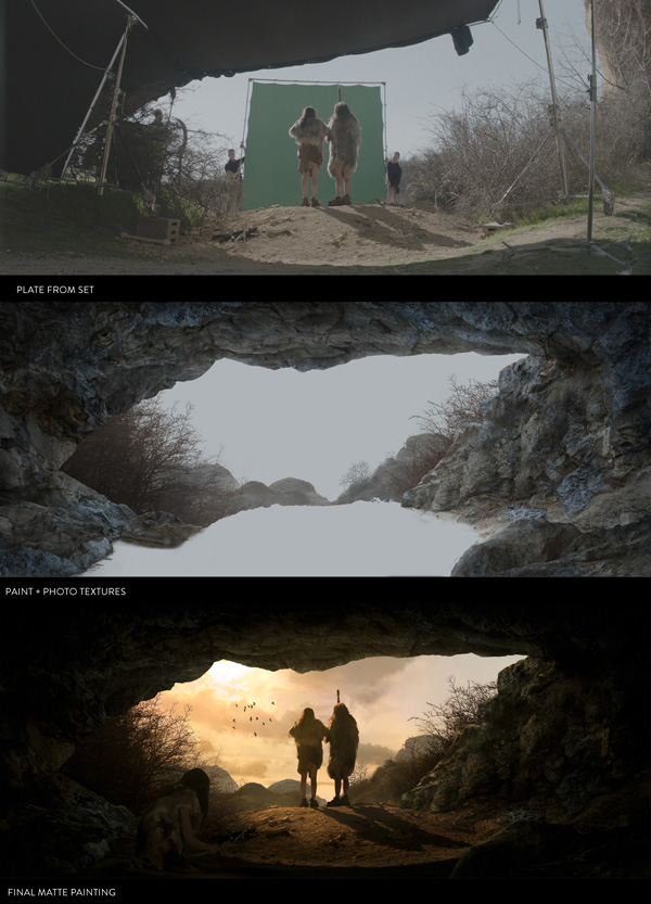 Matte Painting Process