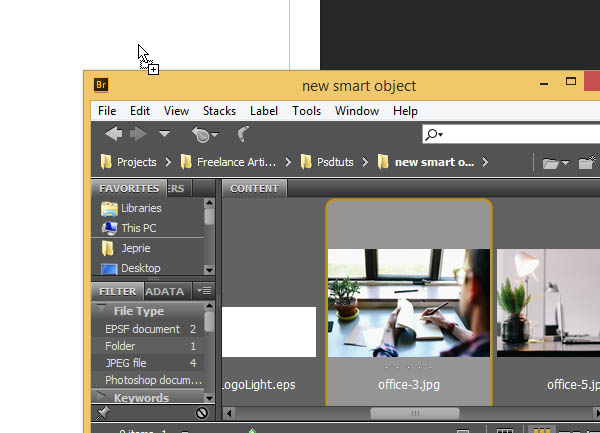 Linked Smart Object - Import as a Smart Object