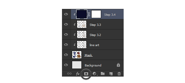 photoshop add layer mask painting