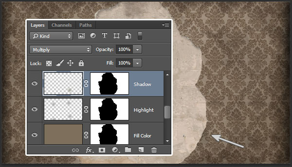 Create a Shadow layer