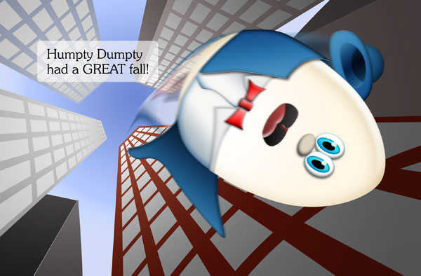 Humpty Dumpty chlidrens illustration