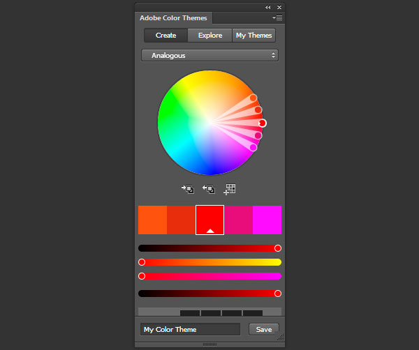 Adobe Color Themes formerly known as Kuler