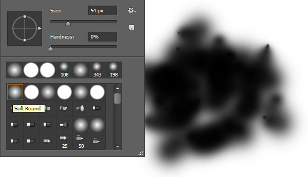 Choosing a default brush