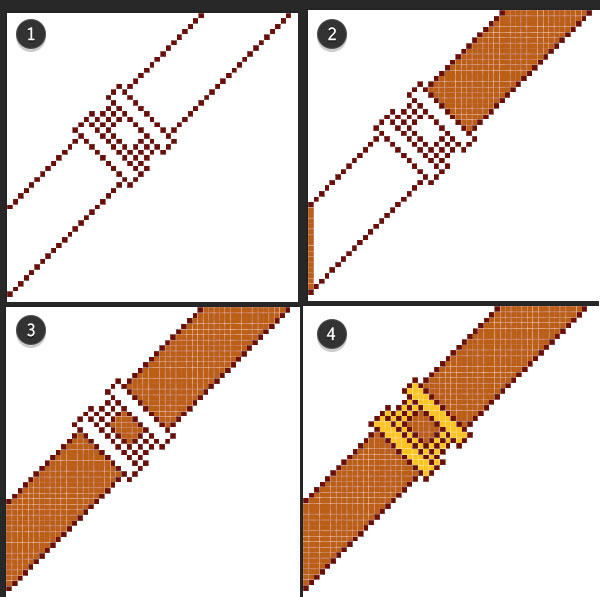 Base colors for the leather band