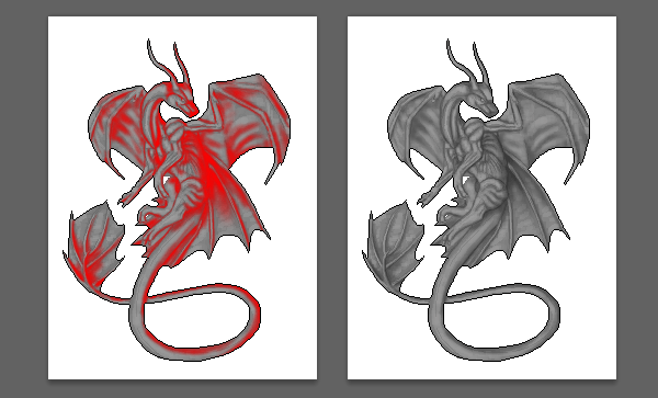 pixel shading comparison