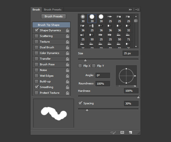 Brush Tip Shape