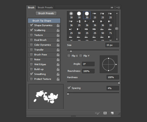 Brush Tip Shape