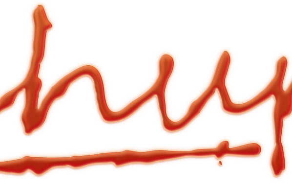 Ketchup Text Effect