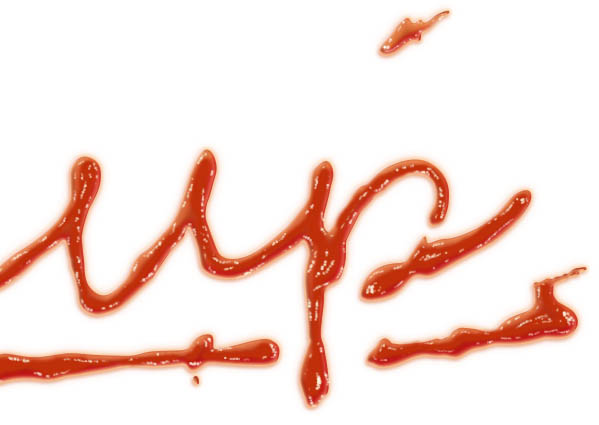 Ketchup Text Effect