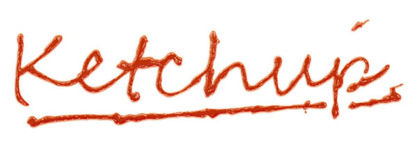 Ketchup Text Effect