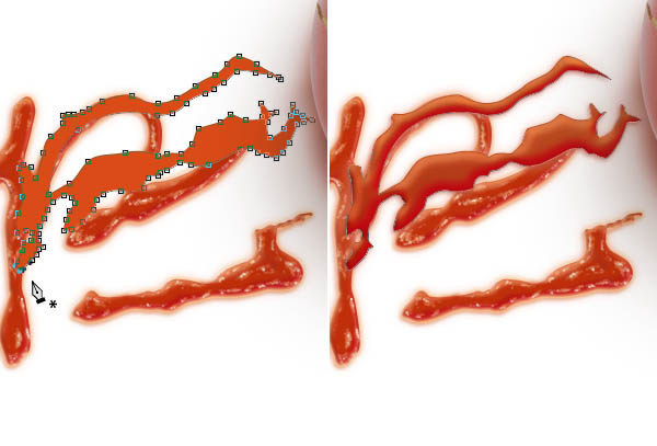 Ketchup Text Effect