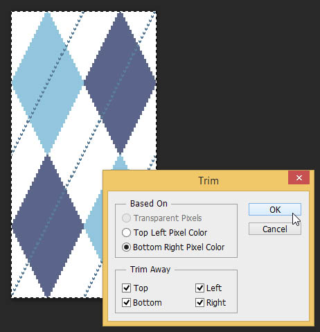 Tutorial Photoshop-Argyle Pattern