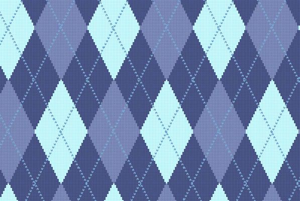 Tutorial Photoshop-Argyle Pattern