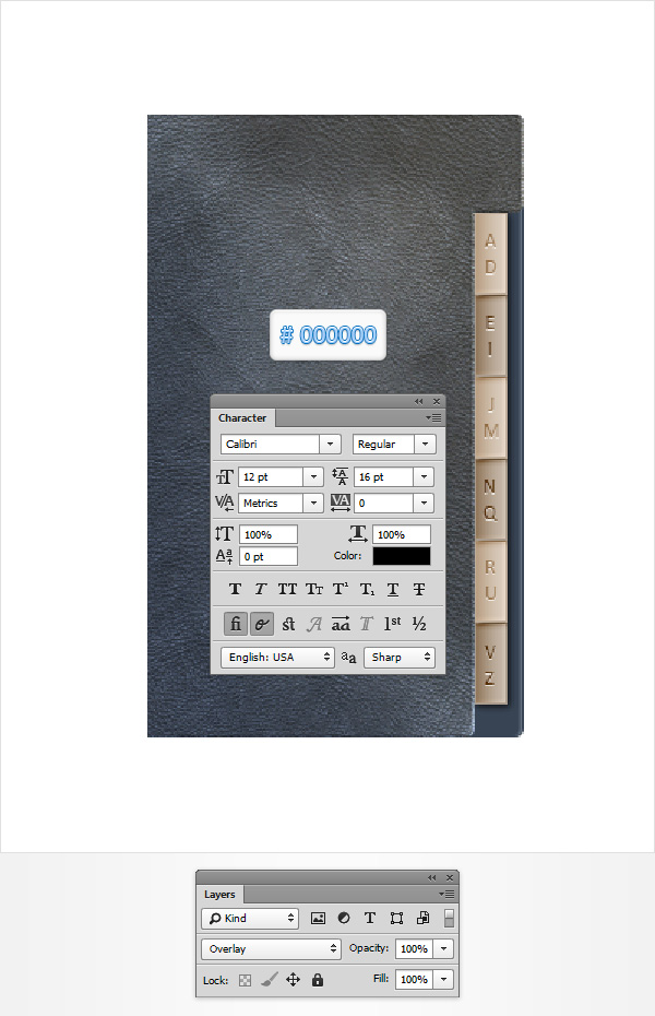 Create an Address Book Icon in Photoshop