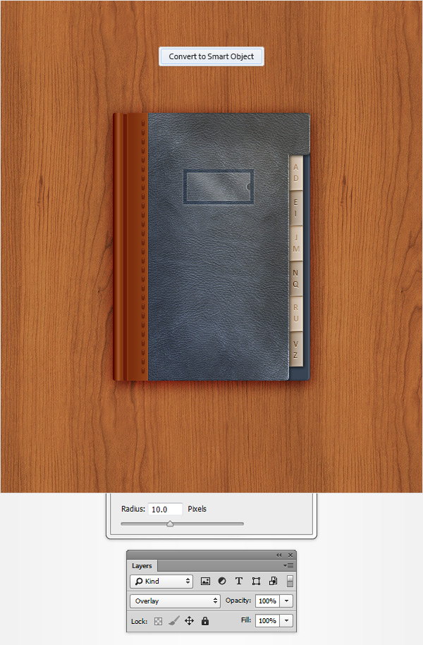 Create an Address Book Icon in Photoshop