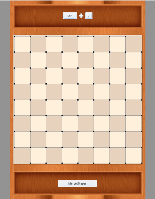 Checkers Mobile Game Interface