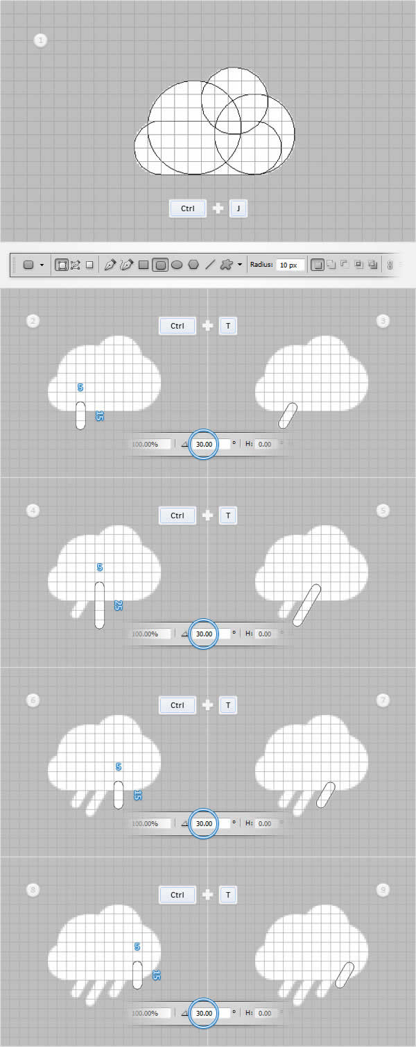 Mobile Weather App Interface