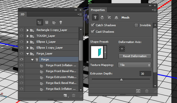 Set Depth Values