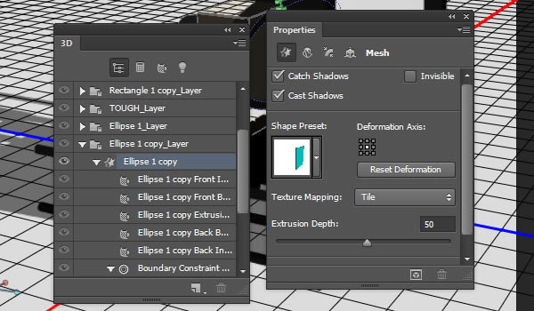 Set Depth Values