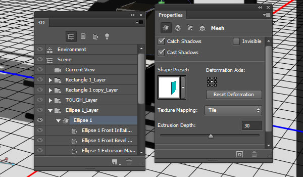 Set Depth Values