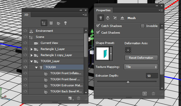 Set Depth Values