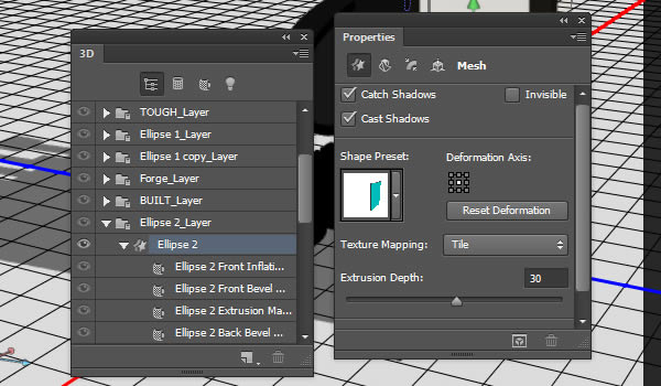 Set Depth Values