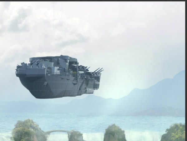 ship render