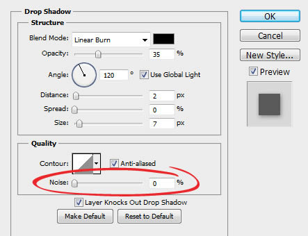 drop shadows in photoshop