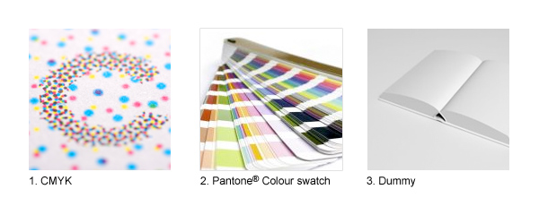 CMYK, Pantone and Dummy