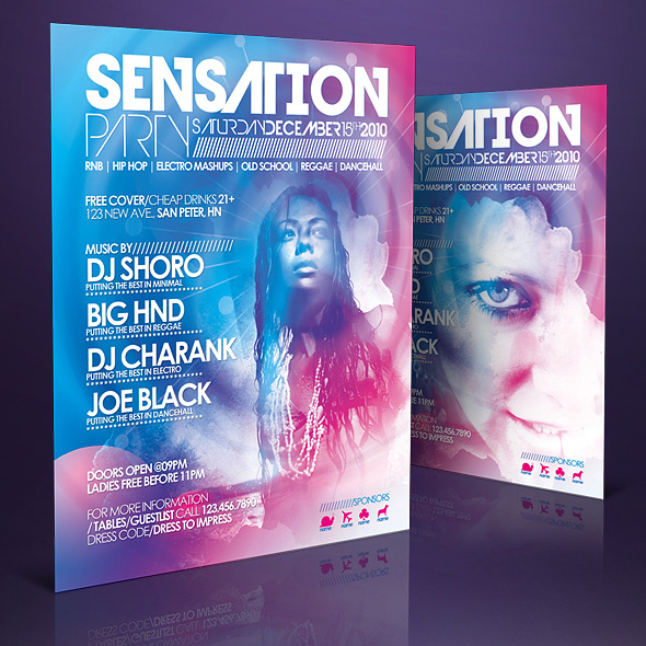 Sensation Flyer