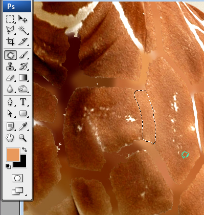 Undress a Giraffe in Photoshop