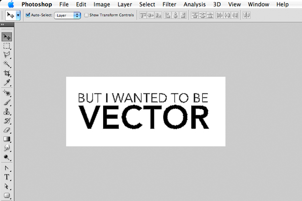 Converting Photoshop text to vector for use in Illustrator