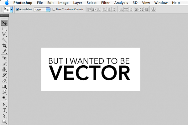 Converting Photoshop text to vector for use in Illustrator